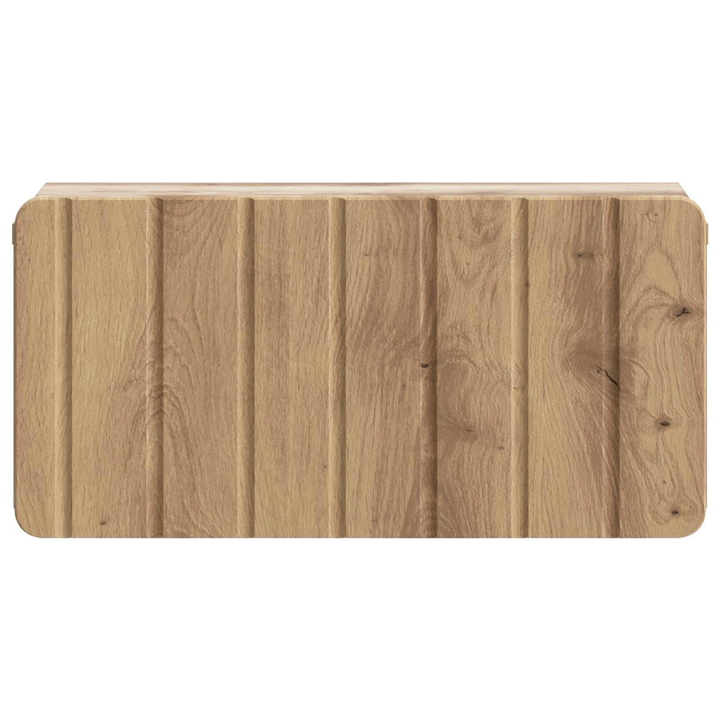 Væghængt Natbord med skuffe 2 pcs Artisan-eg 49 x 34,5 x 24 cm