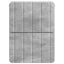 Væghængt Natbord med skuffe 2 pcs Betongrå 33 x 34,5 x 43 cm