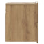 Væghængt Natbord med skuffe 2 pcs Artisan-eg 33 x 34,5 x 43 cm