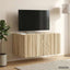 Væghængt TV-skab 59,5 x 41 x 30 cm Sonoma-eg Konstrueret træ