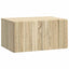 Væghængt TV-skab 59,5 x 41 x 30 cm Sonoma-eg Konstrueret træ