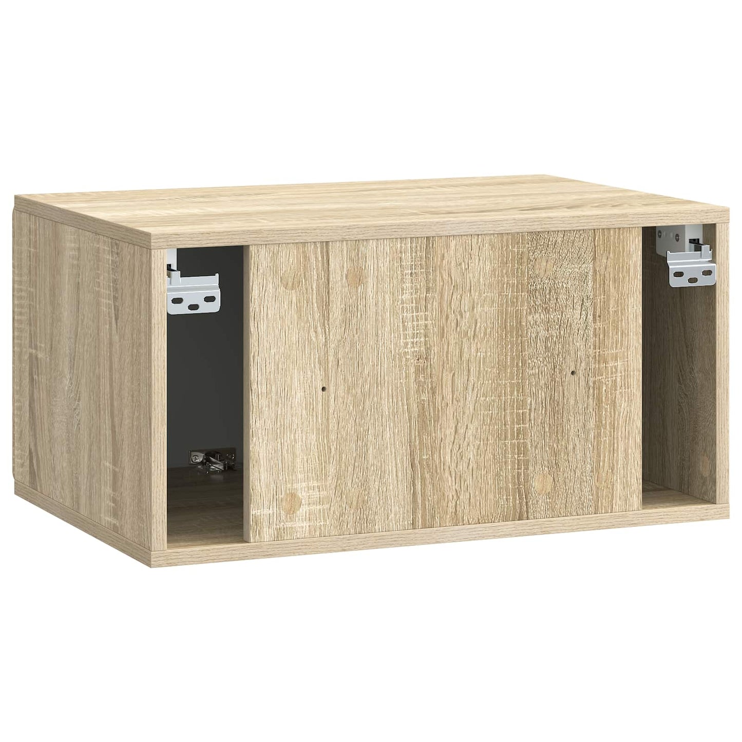 Væghængt TV-skab 59,5 x 41 x 30 cm Sonoma-eg Konstrueret træ