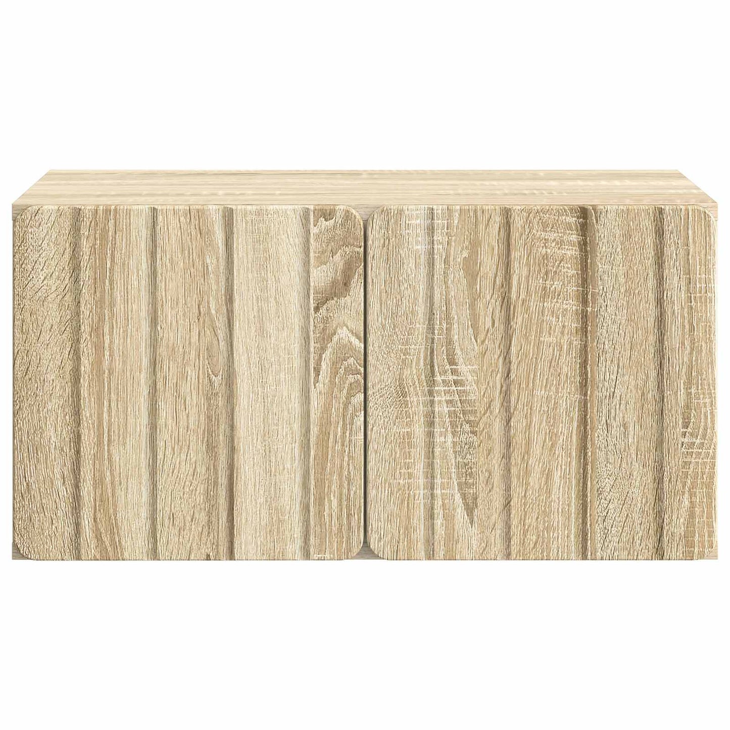 Væghængt TV-skab 59,5 x 41 x 30 cm Sonoma-eg Konstrueret træ