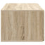 Væghængt TV-skab 59,5 x 41 x 30 cm Sonoma-eg Konstrueret træ