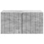 Væghængt TV-skab 59,5 x 41 x 30 cm Betongrå Konstrueret træ