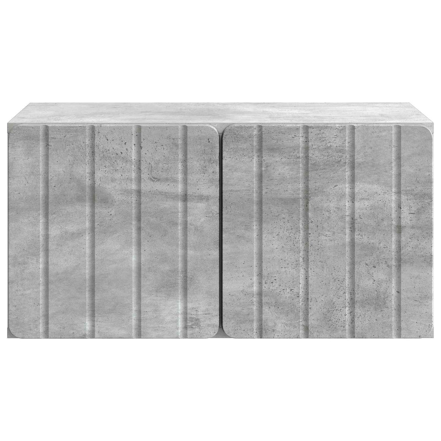 Væghængt TV-skab 59,5 x 41 x 30 cm Betongrå Konstrueret træ