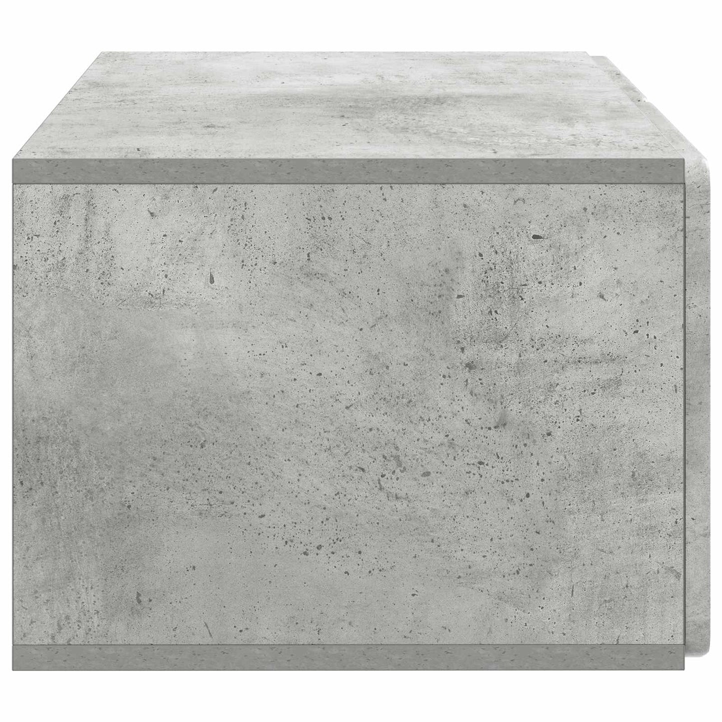 Væghængt TV-skab 59,5 x 41 x 30 cm Betongrå Konstrueret træ