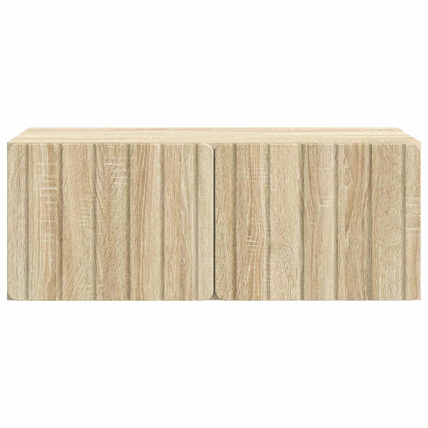 Væghængt TV-skab 78,5 x 41 x 30 cm Sonoma-eg Konstrueret træ