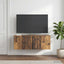 Væghængt TV-skab 78,5 x 41 x 30 cm Gammelt træ Konstrueret træ
