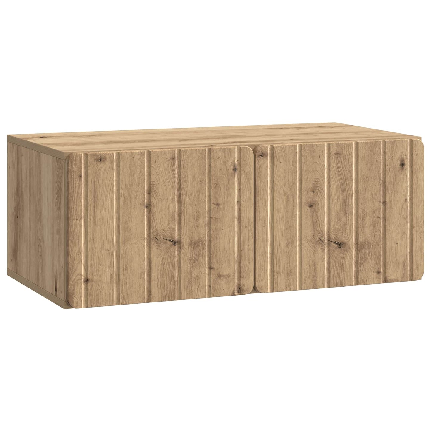 Væghængt TV-skab 78,5 x 41 x 30 cm Artisan-eg Konstrueret træ