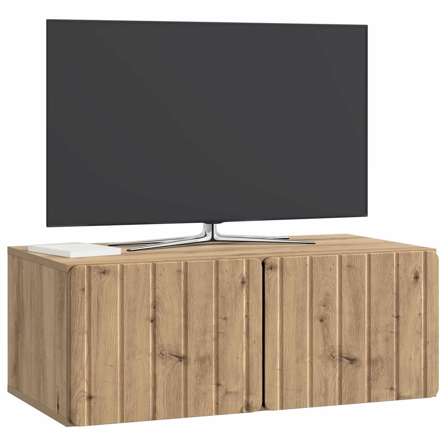 Væghængt TV-skab 78,5 x 41 x 30 cm Artisan-eg Konstrueret træ