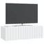 Væghængt TV-skab Hvid 98 x 41 x 30 cm Konstrueret træ