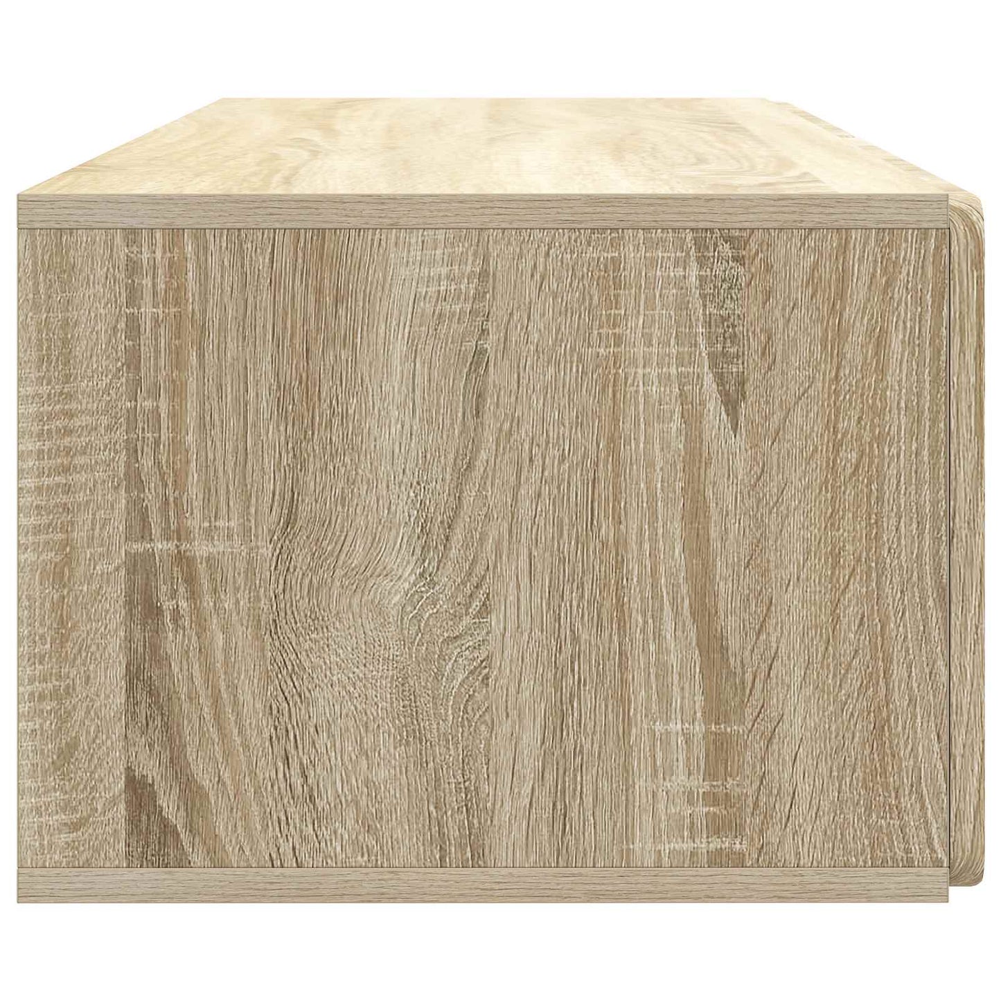 Væghængt TV-skab 98 x 41 x 30 cm Sonoma-eg Konstrueret træ