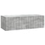 Væghængt TV-skab Betongrå 98 x 41 x 30 cm Konstrueret træ