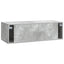 Væghængt TV-skab 98 x 41 x 30 cm Betongrå Konstrueret træ