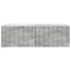 Væghængt TV-skab 98 x 41 x 30 cm Betongrå Konstrueret træ