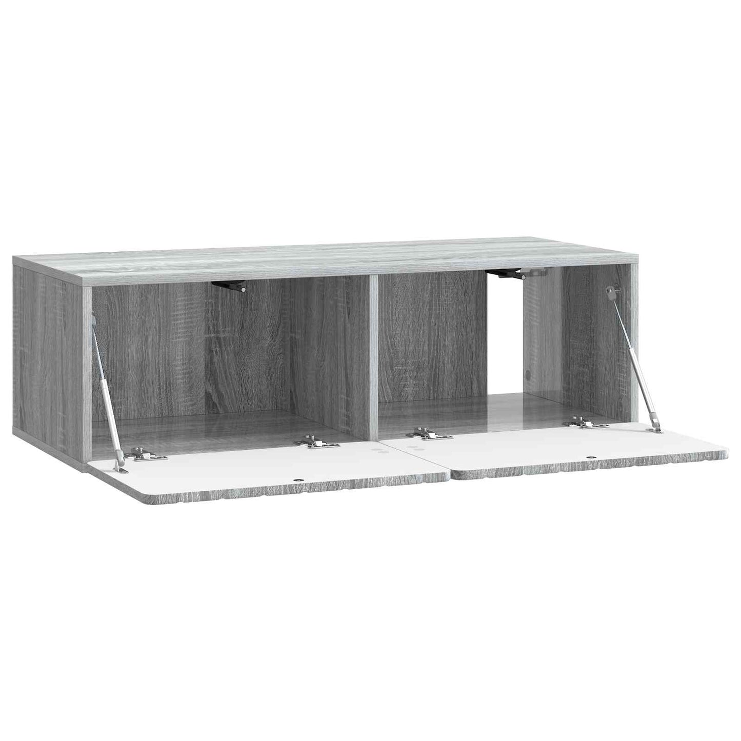 Væghængt TV-skab 98 x 41 x 30 cm Grå Sonoma Konstrueret træ