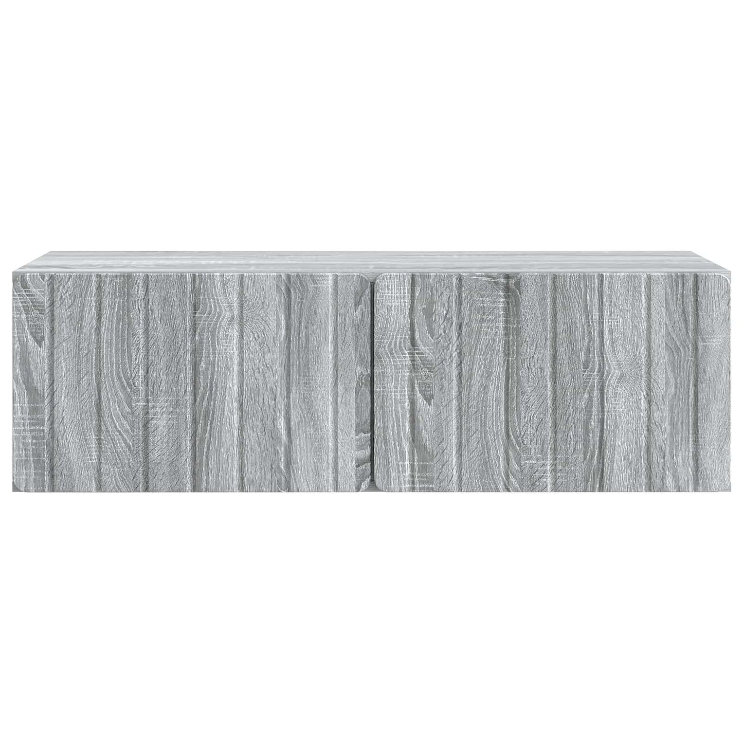 Væghængt TV-skab 98 x 41 x 30 cm Grå Sonoma Konstrueret træ