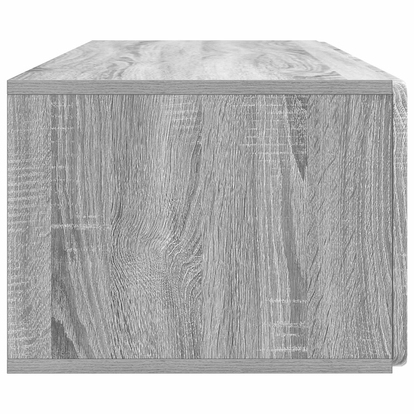 Væghængt TV-skab 98 x 41 x 30 cm Grå Sonoma Konstrueret træ