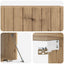 Væghængt TV-skab Artisan-eg 98 x 41 x 30 cm Konstrueret træ