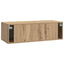 Væghængt TV-skab Artisan-eg 98 x 41 x 30 cm Konstrueret træ