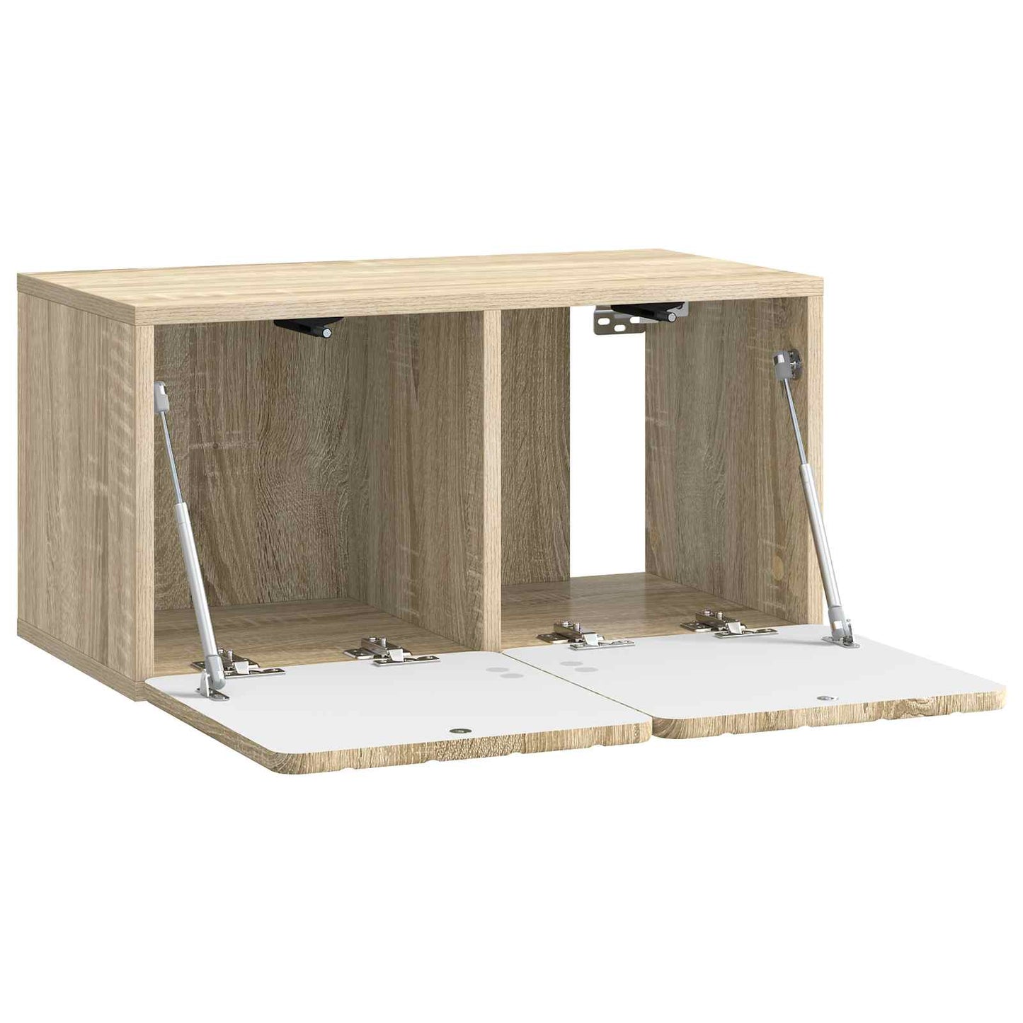 Væghængt TV-skab 59,5 x 31 x 30 cm Sonoma-eg Konstrueret træ