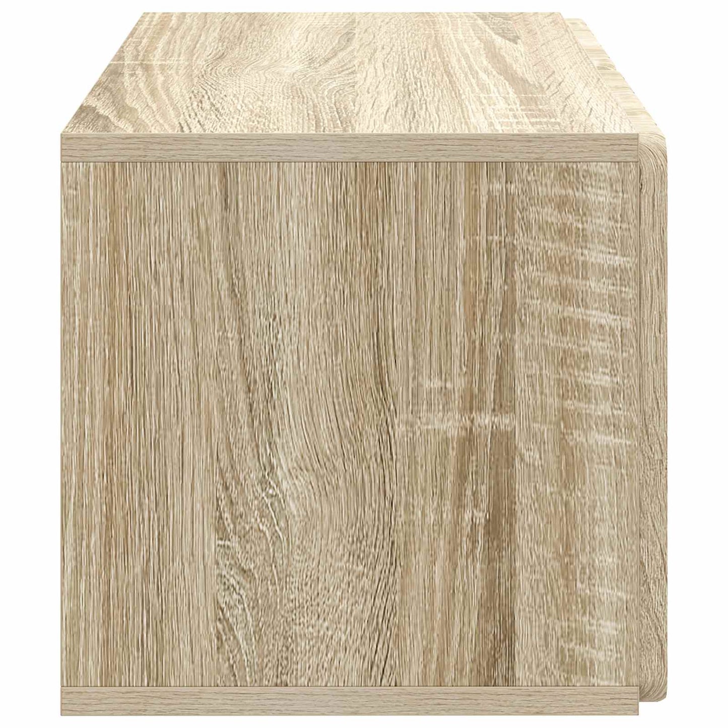 Væghængt TV-skab 59,5 x 31 x 30 cm Sonoma-eg Konstrueret træ