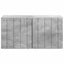 Væghængt TV-skab Betongrå 59,5 x 31 x 30 cm Konstrueret træ