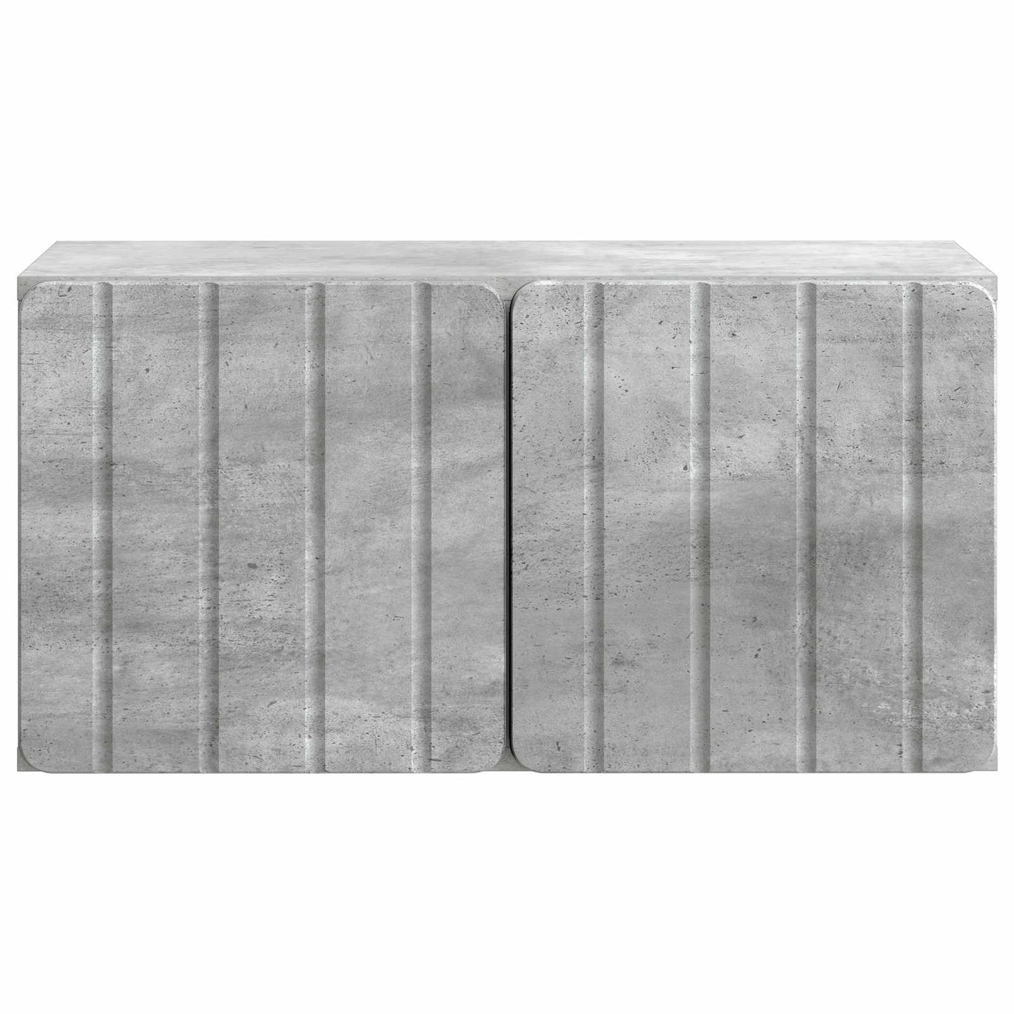 Væghængt TV-skab 59,5 x 31 x 30 cm Betongrå Konstrueret træ