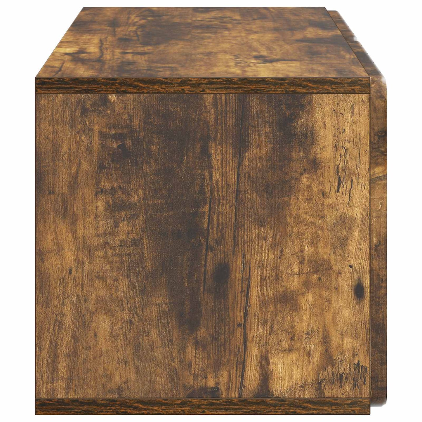 Væghængt TV-skab 59,5 x 31 x 30 cm Røget eg Konstrueret træ