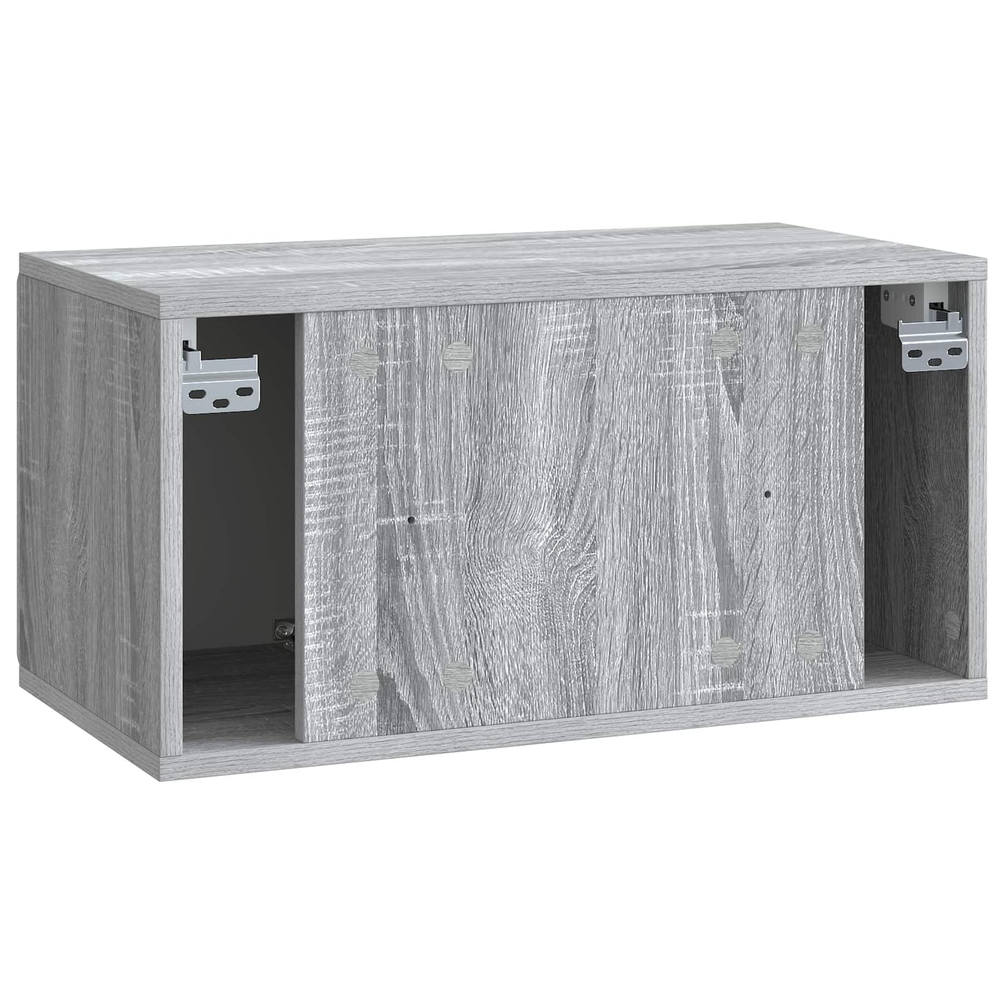 Væghængt TV-skab 59,5 x 31 x 30 cm Grå Sonoma Konstrueret træ