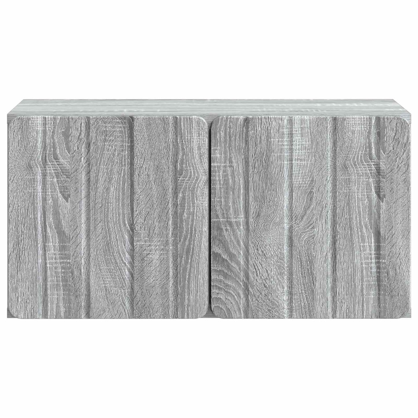 Væghængt TV-skab 59,5 x 31 x 30 cm Grå Sonoma Konstrueret træ