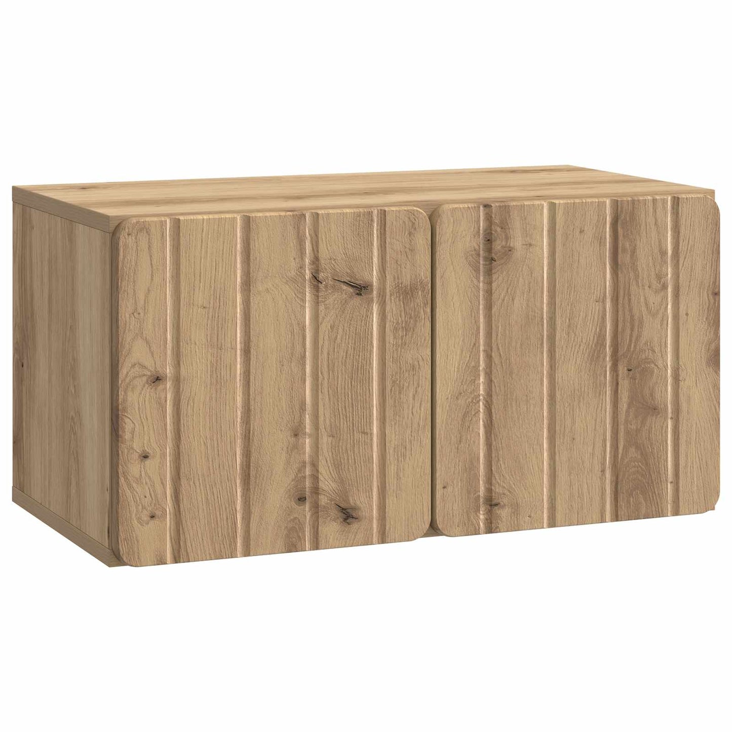 Væghængt TV-skab 59,5 x 31 x 30 cm Artisan-eg Konstrueret træ