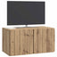 Væghængt TV-skab 59,5 x 31 x 30 cm Artisan-eg Konstrueret træ
