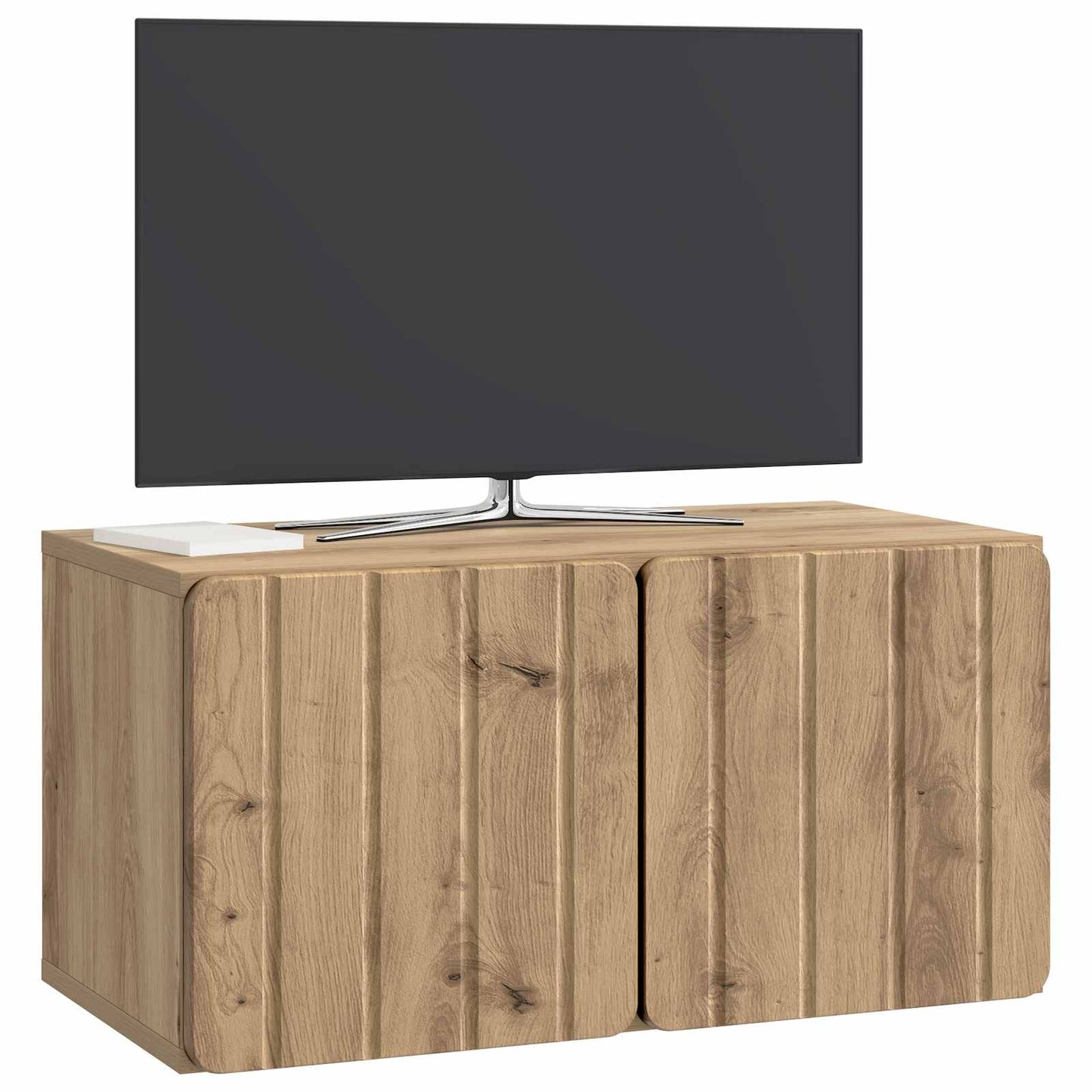 Væghængt TV-skab 59,5 x 31 x 30 cm Artisan-eg Konstrueret træ