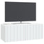 Væghængt TV-skab Hvid 78,5 x 31 x 30 cm Konstrueret træ