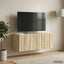 Væghængt TV-skab 78,5 x 31 x 30 cm Sonoma-eg Konstrueret træ