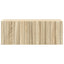 Væghængt TV-skab Sonoma-eg 78,5 x 31 x 30 cm Konstrueret træ
