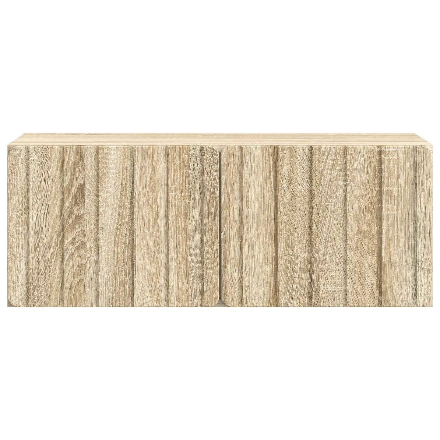 Væghængt TV-skab 78,5 x 31 x 30 cm Sonoma-eg Konstrueret træ