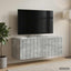 Væghængt TV-skab 78,5 x 31 x 30 cm Betongrå Konstrueret træ
