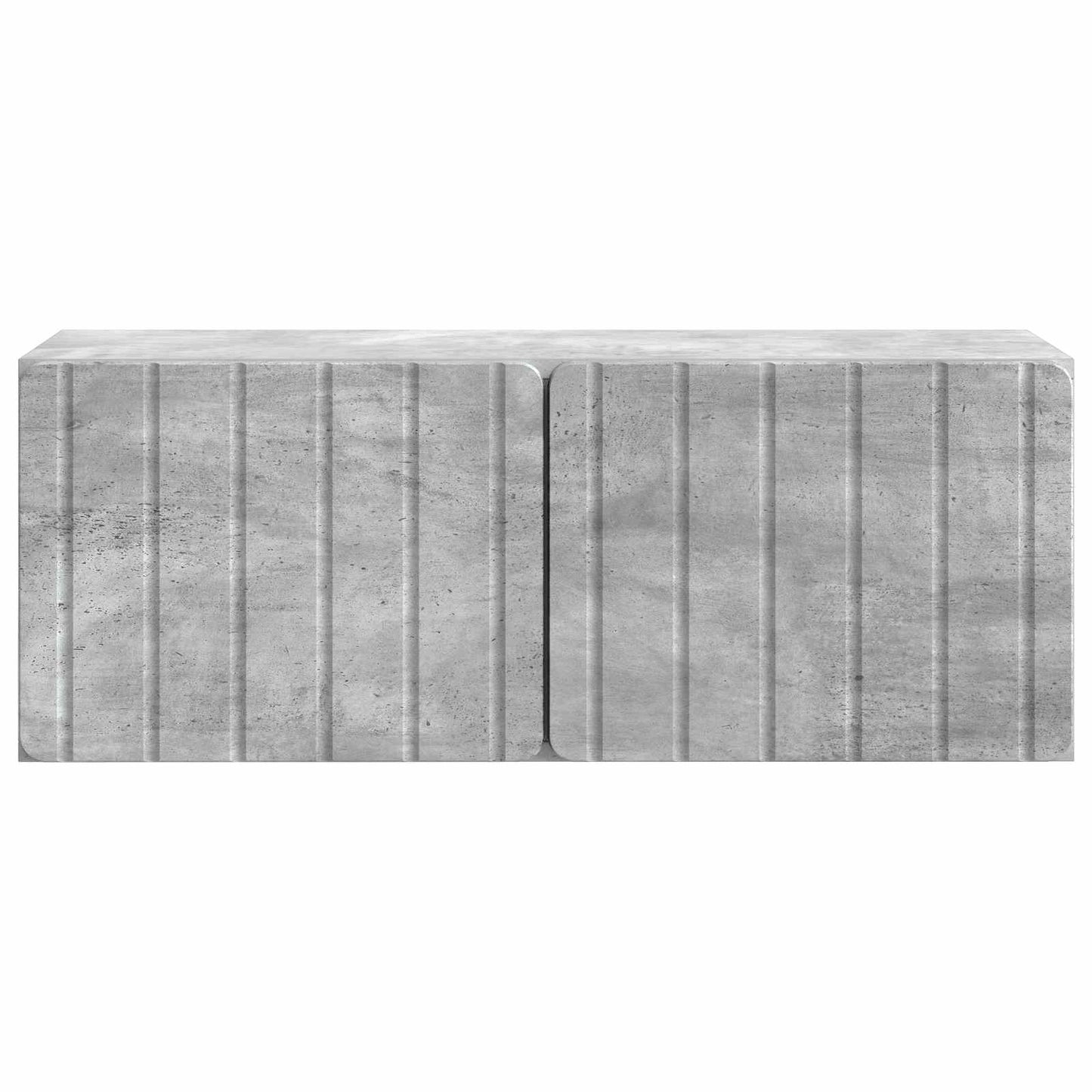 Væghængt TV-skab 78,5 x 31 x 30 cm Betongrå Konstrueret træ
