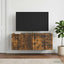 Væghængt TV-skab 78,5 x 31 x 30 cm Røget eg Konstrueret træ