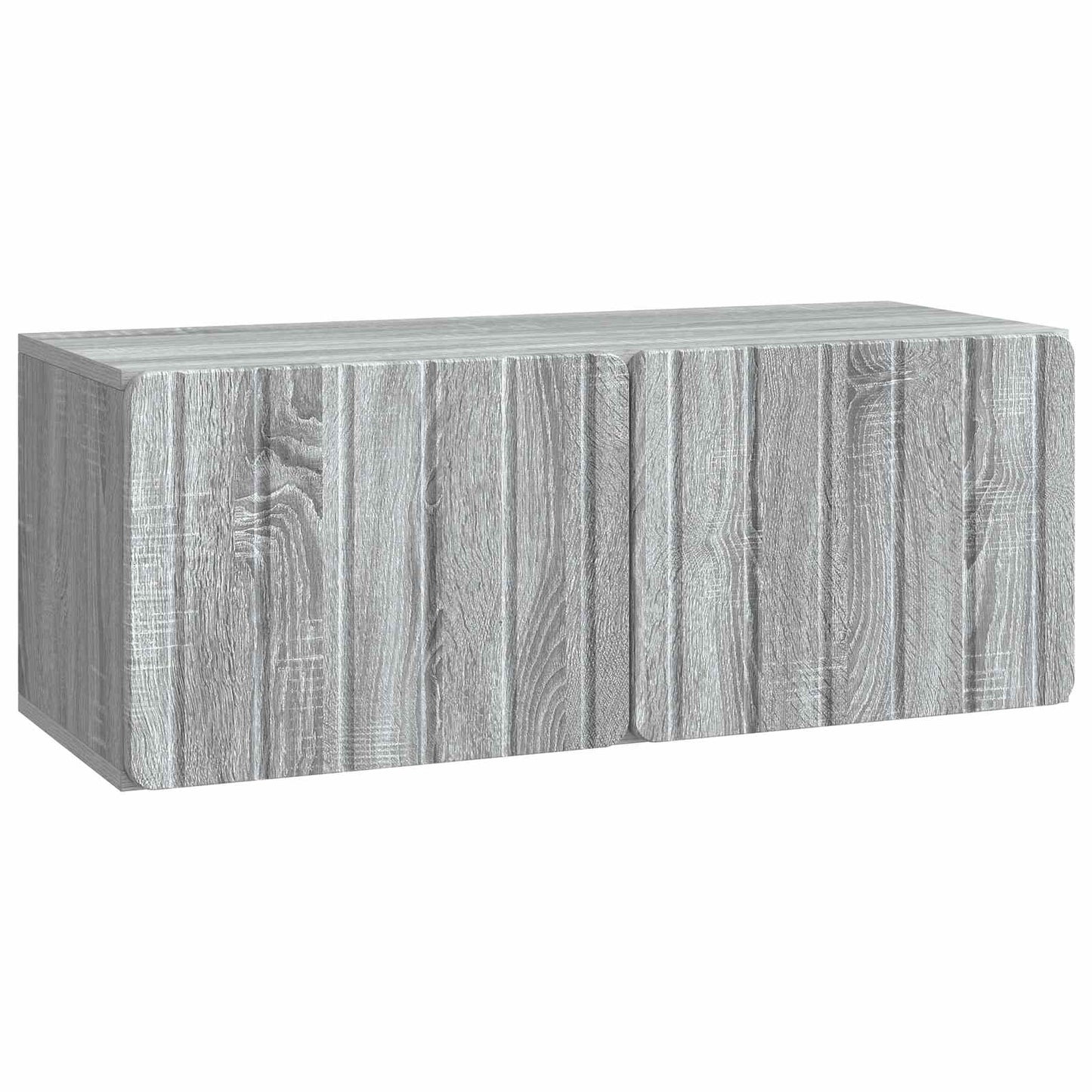 Væghængt TV-skab 78,5 x 31 x 30 cm Grå Sonoma Konstrueret træ