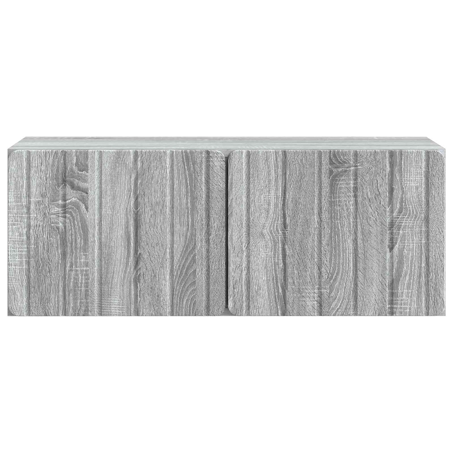 Væghængt TV-skab 78,5 x 31 x 30 cm Grå Sonoma Konstrueret træ
