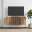 Væghængt TV-skab 78,5 x 31 x 30 cm Gammelt træ Konstrueret træ