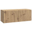 Væghængt TV-skab Artisan-eg 78,5 x 31 x 30 cm Konstrueret træ