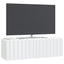 Væghængt TV-skab 98 x 31 x 30 cm Hvid Konstrueret træ
