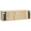 Væghængt TV-skab 98 x 31 x 30 cm Sonoma-eg Konstrueret træ