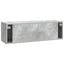 Væghængt TV-skab 98 x 31 x 30 cm Betongrå Konstrueret træ
