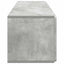 Væghængt TV-skab Betongrå 98 x 31 x 30 cm Konstrueret træ